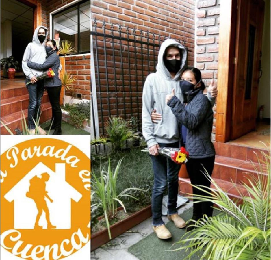 Casa De Huespedes Tu Parada En Cuenca Exterior foto