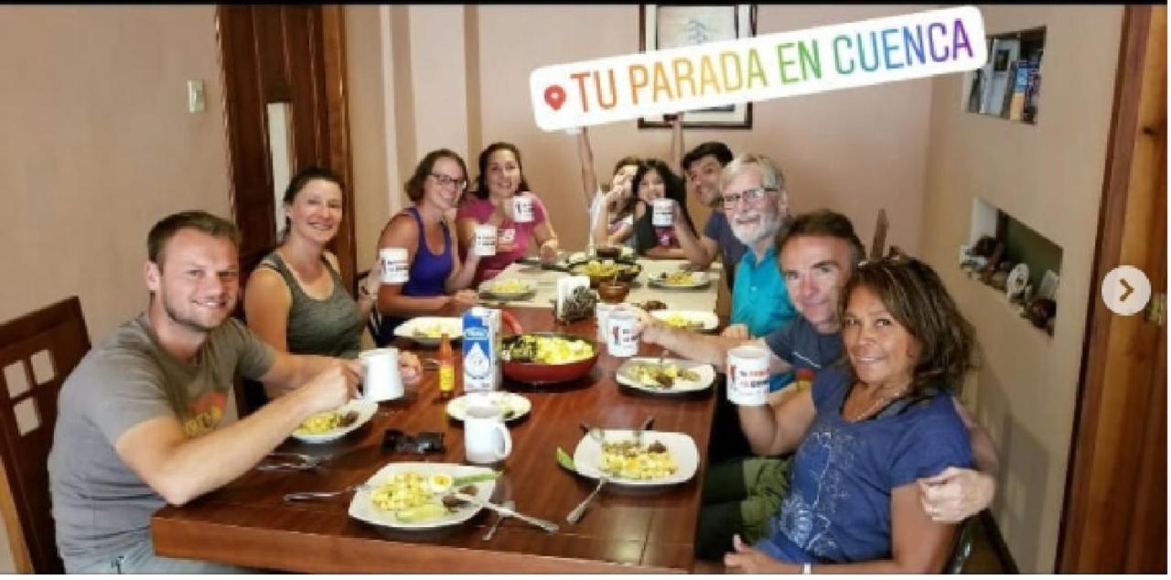 Casa De Huespedes Tu Parada En Cuenca Exterior foto